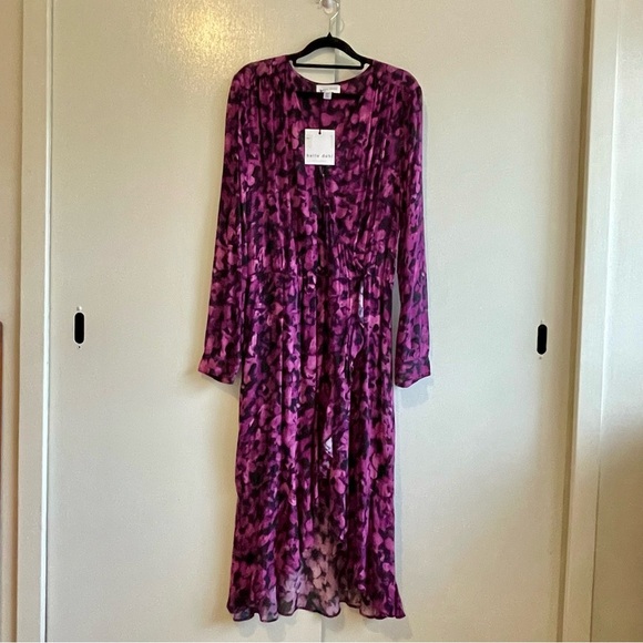 Bella Dahl Floral Midi Dress size M - Picture 11 of 12